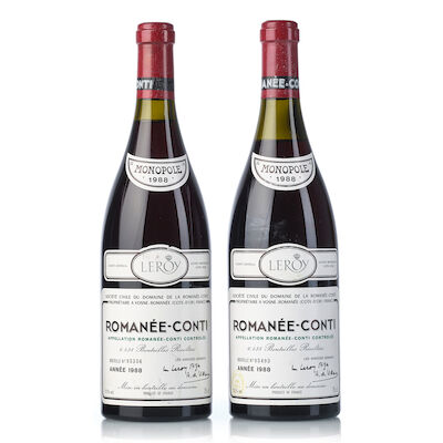 Domaine de la Romanée-Conti Romanée Conti, 1988 (2x 750ml)