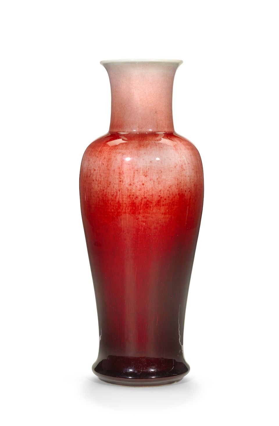 A Langyao baluster vase Kangxi