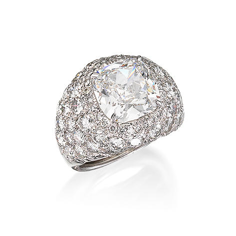 Bonhams : An impressive diamond dress ring, by David Webb