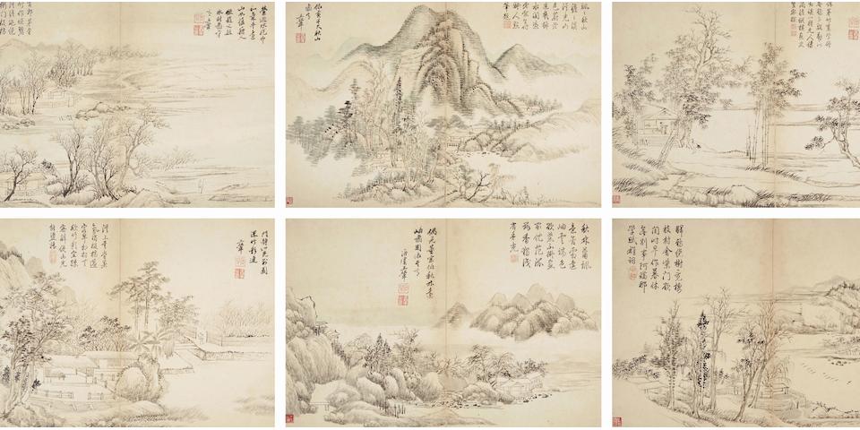 Wang Hui (1632-1717) Album of Landscapes