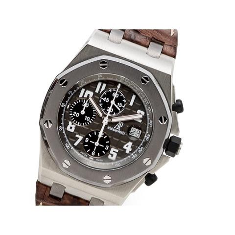 Audemars Piguet. A fine and rare limited edition stainless steel and tantalum automatic calendar chronograph wristwatch with box and papers Royal Oak Offshore Sincere Limited Edition, Ref: 26034TS.00.D001IN.01, Case No.F15120, Circa 2004