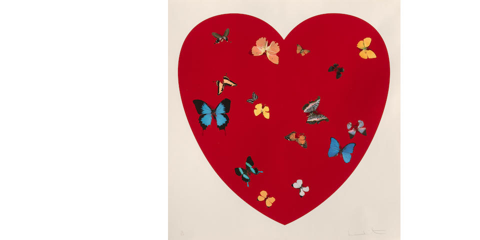 Damien Hirst B. 1965, &#36948;&#31859;&#24681;&#183;&#36203;&#26031;&#29305; Big Love &#24859; (Published by Other Criteria, London.)