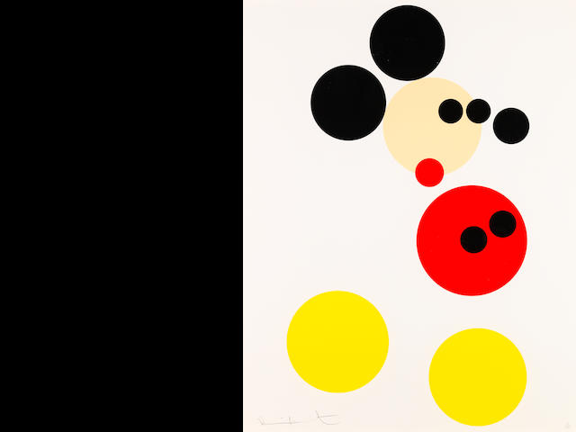 Damien Hirst B. 1965, &#36948;&#31859;&#24681;&#183;&#36203;&#26031;&#29305; Mickey &#31859;&#22855;&#32769;&#40736; (Published by Other Criteria, London. )