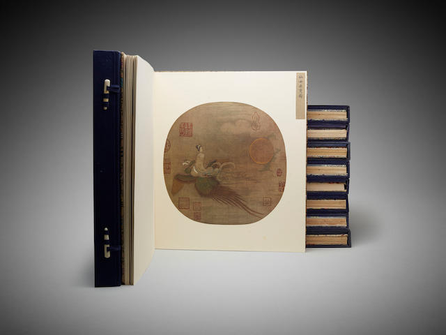 Complete Nine Volume of "Paintings of the Sung Dynasty" Selected and reproduced by the Palace Museum, Peking&#12288;(possibly) 1957 (9)
