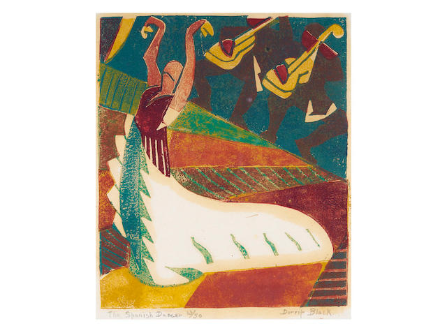 Dorrit Black (1891-1951) Argentina (The Spanish Dancer), c.1928-29