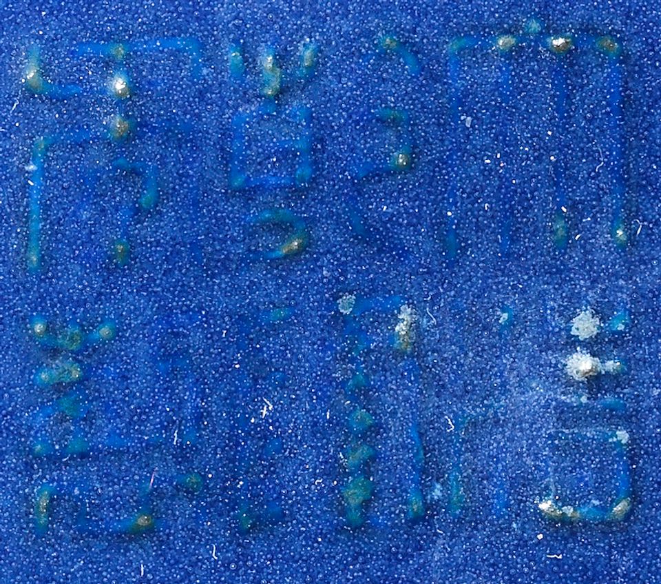 An Imperial blue-glazed altar vessel and cover for the Temple of Heaven, dou Qianlong seal marks and of the period (2)