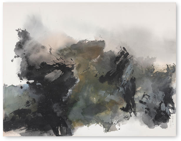 Fong Chung-ray (Chinese, born 1934), (Feng Zhongrui)  &#39342;&#37758;&#30591; Painting 1979-12