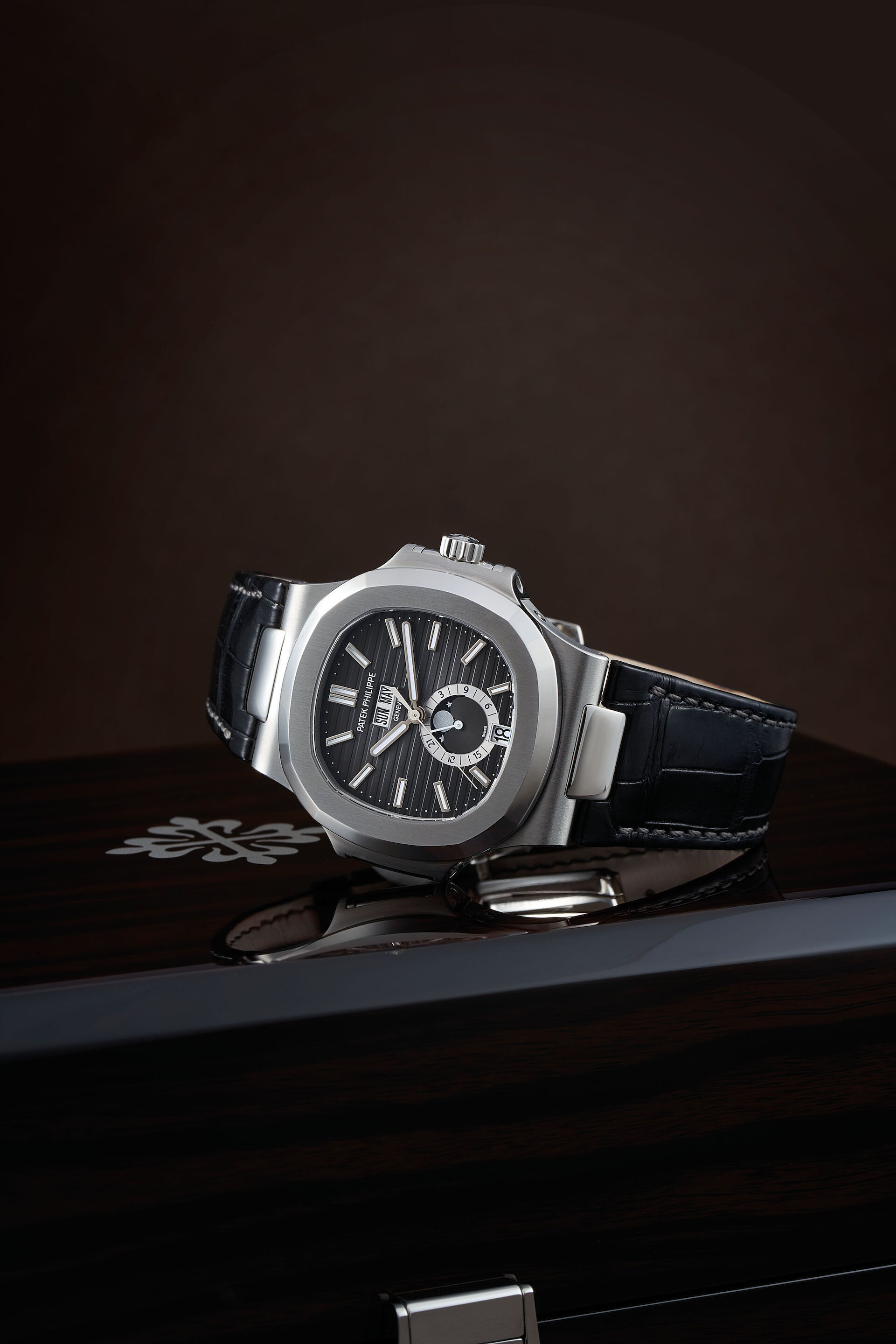 Bonhams : Patek Philippe A Stainless Steel Automatic Wristwatch with Bonhams : Patek Philippe A Stainless Steel Automatic Wristwatch with