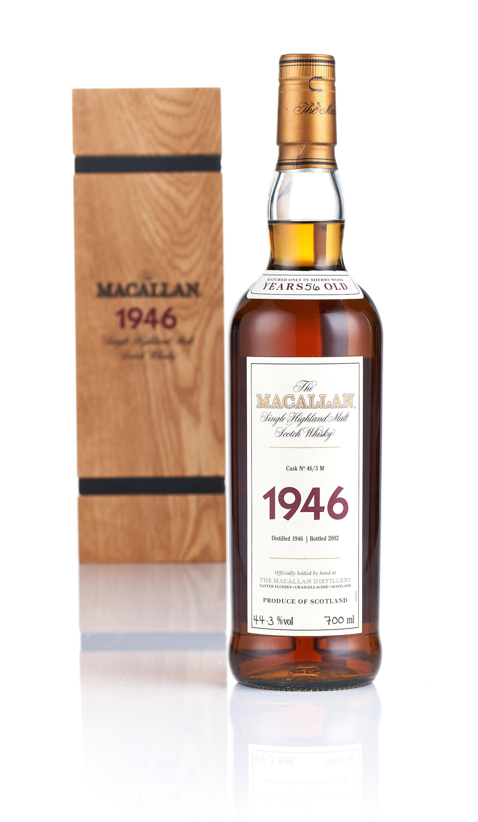 Macallan Fine Rare 1946 56 Year Old Auctions Price Archive