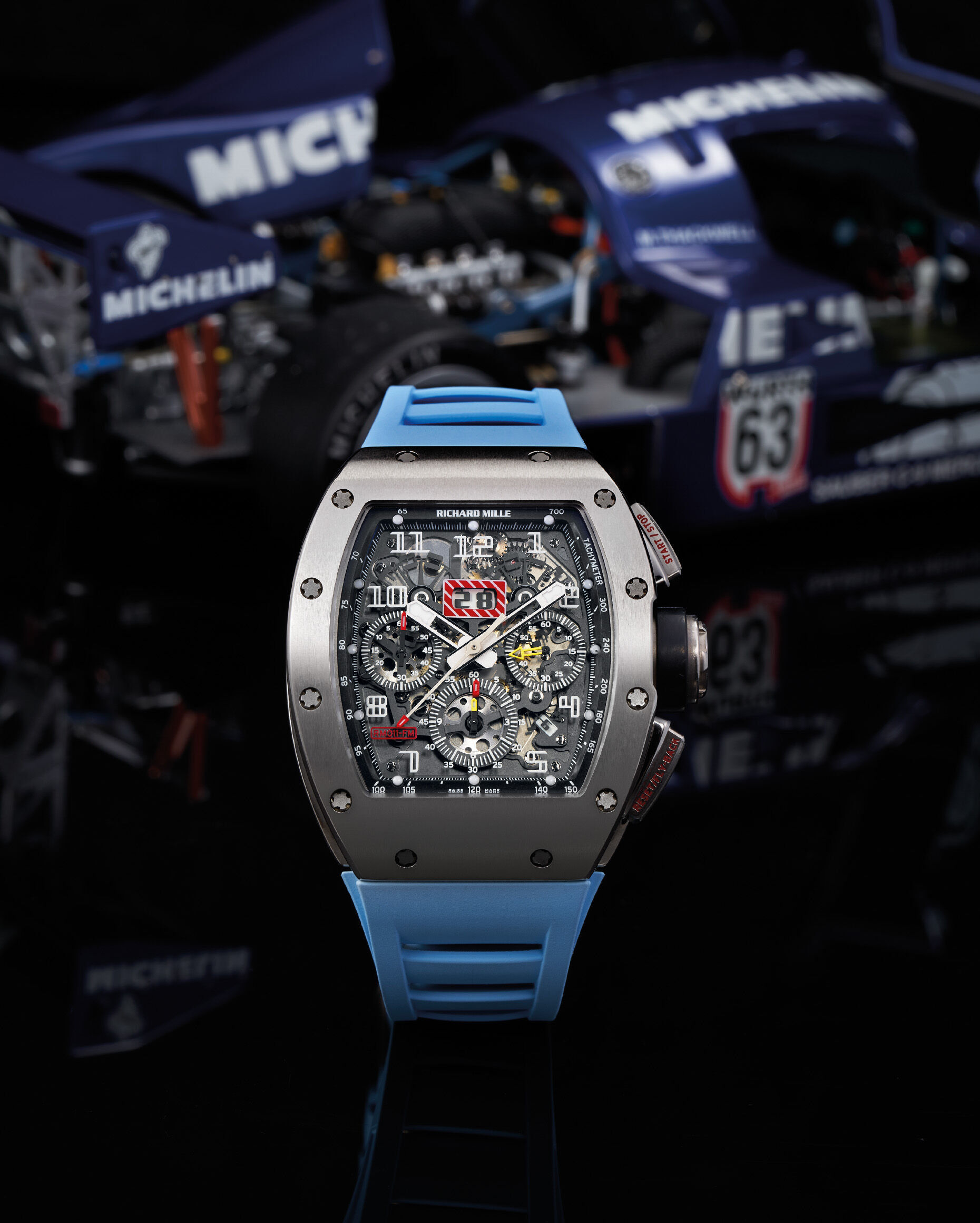 Bonhams Richard Mille A White Gold And Titanium Wristwatch Ref Rm11 With Box And Certificate