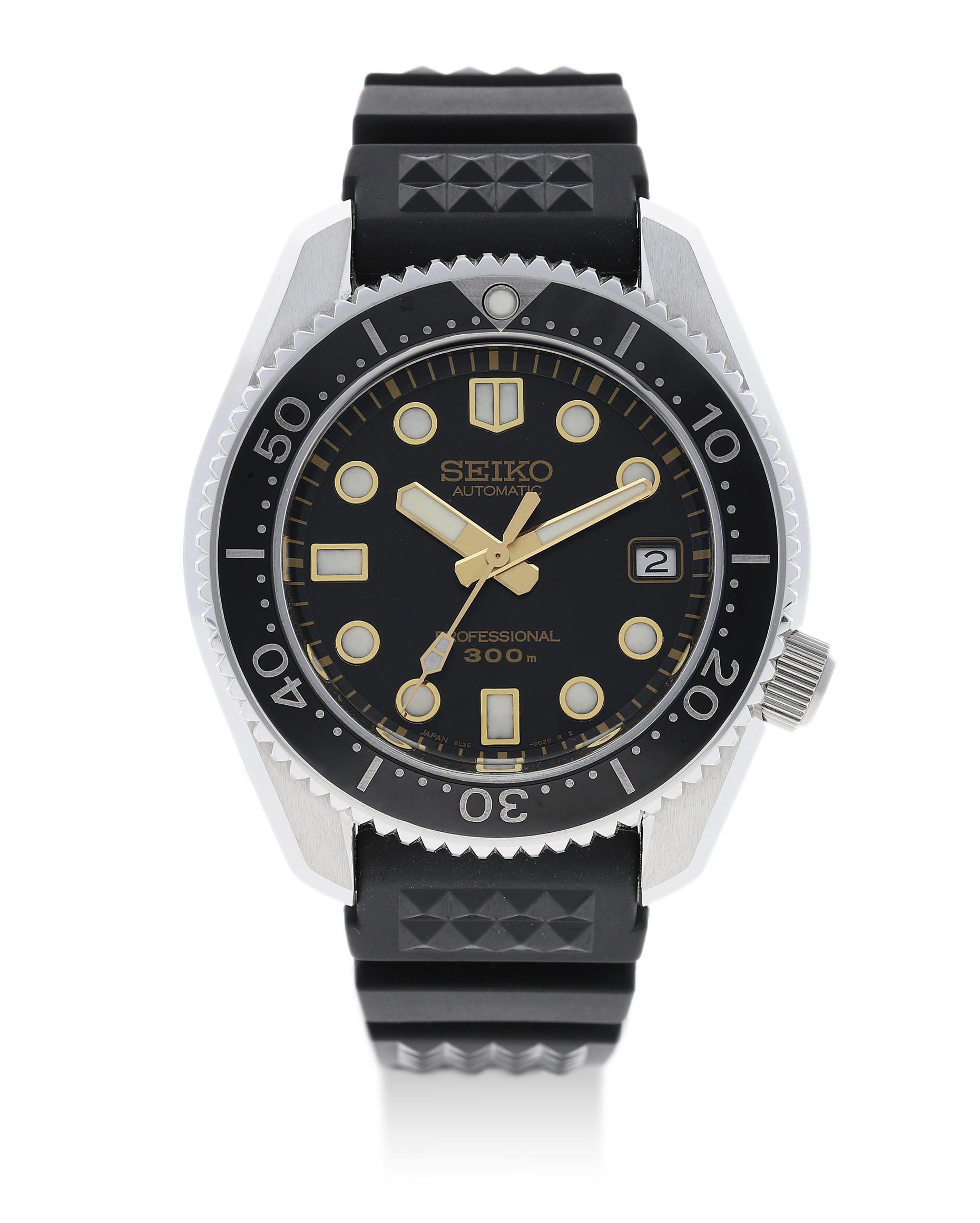 Bonhams : Seiko. A Stainless Steel Automatic Diver's Calendar Bracelet  Watch, 'The Historical collection - The year 2000', ,  /500, With Box, Guarantee and Manual