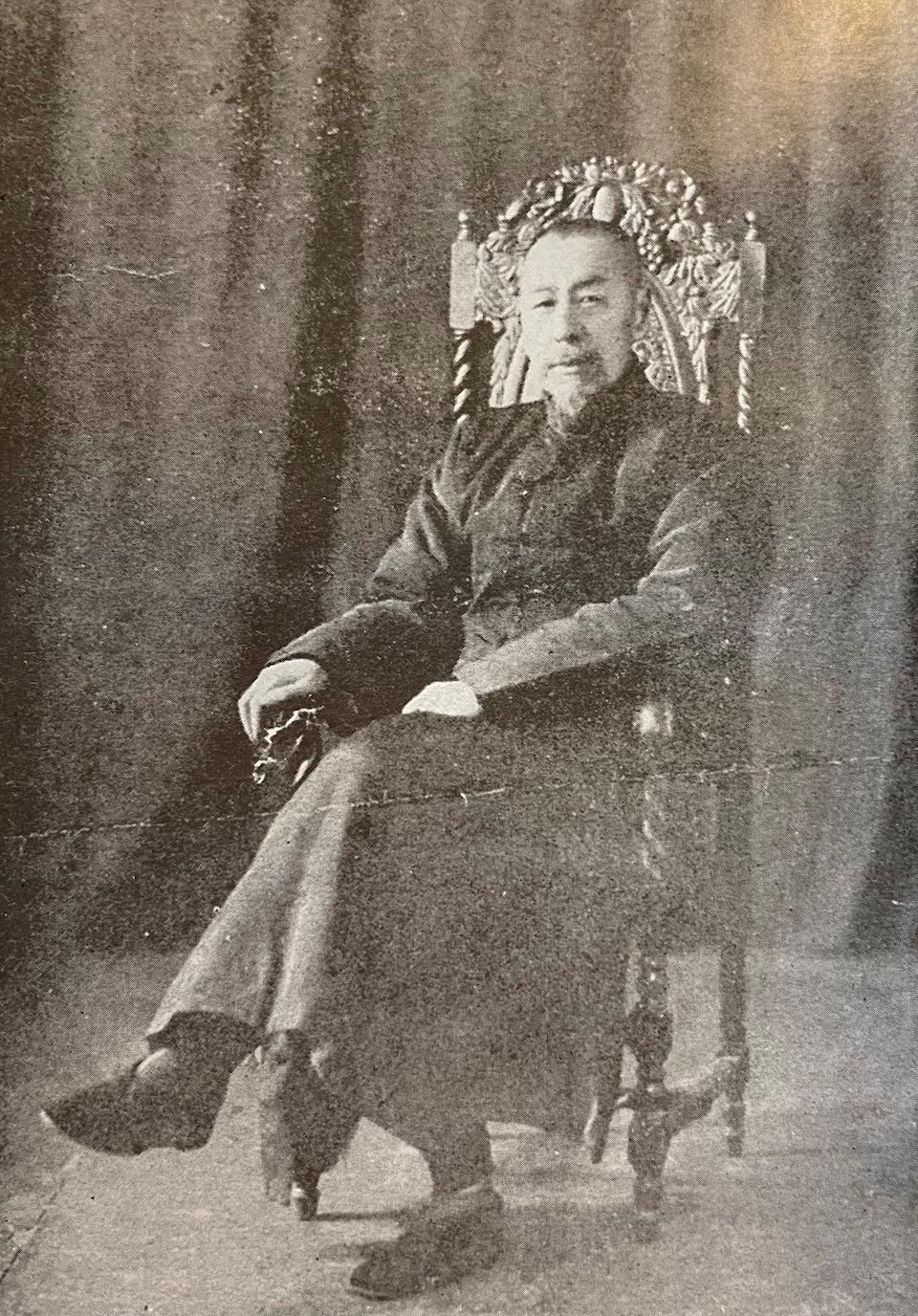 Liang Qichao (1873-1929) Poem in Regular Script