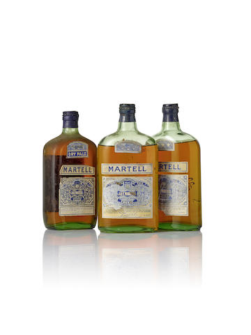 Martell Dry Pale Cognac  (1)  Martell 3 stars Cognac (2)