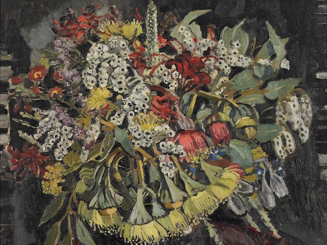 Margaret Preston (1875-1963) Australian Native Flowers, 1941,