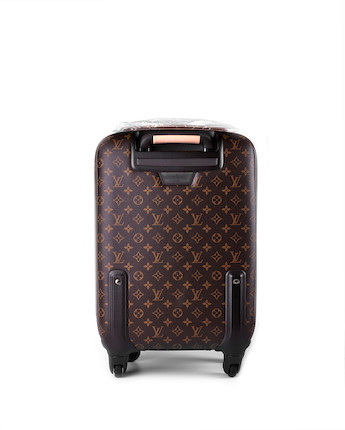 Bonhams : Louis Vuitton Monogram Zéphyr 55 Rolling Suitcase, c. 2013,  (Includes padlock, keys, luggage tag, and dust bag)