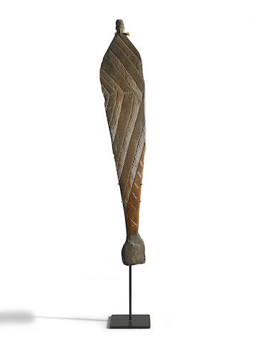 Maker Unknown An early spearthrower, Pilbara region, Western Australia length: 61.5cm (24 3/16in).