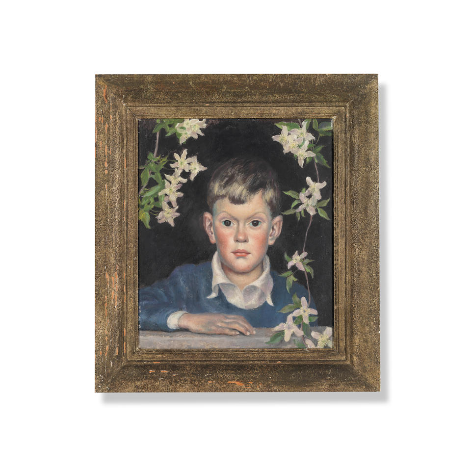 Stella Bowen (1893-1947) Portrait of a Young Boy, c.1937