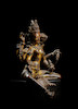 Thumbnail of A GILT COPPER ALLOY FIGURE OF VASUDHARA NEPAL, 12TH/13TH CENTURY image 3