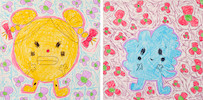 Thumbnail of Adam Handler (B. 1986) Mr. Men and Little Miss (Two Works) image 1