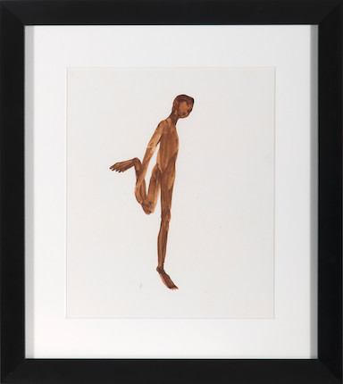 Sidney Nolan (1917-1992) Greek Boy Exercising, 1955-56 image 1