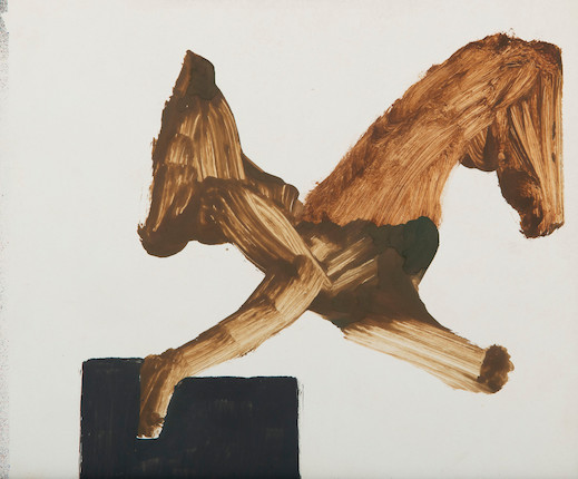 Sidney Nolan (1917-1992) Ancient Greek Sculpture, 1956 Please note that this work is not framed image 1