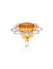 Thumbnail of KATIQUES CITRINE, WHITE SAPPHIRE AND DIAMOND 'SUNFLOWER' RING image 4