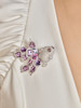 Thumbnail of GEM-SET, COLOURED SAPPHIRE AND DIAMOND 'GOLDFISH' BROOCH image 2