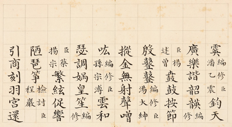 Bonhams : JI HUANG (1711-1794) Poem in Regular Script