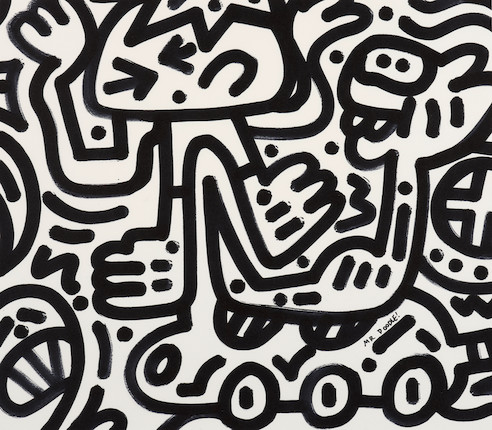 Mr Doodle (B. 1994) Untitled (Four Works) image 2