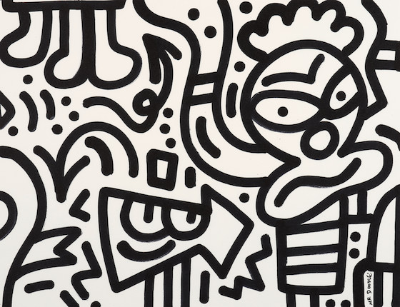 Mr Doodle (B. 1994) Untitled (Four Works) image 5