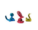 Thumbnail of Jeff Koons (B. 1955) Balloon Monkey (Blue), Balloon Rabbit (Red), and Balloon Swan (Yellow) (Three Works) image 1