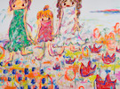 Thumbnail of Ayako Rokkaku (B. 1982) Untitled, acrylic on canvas, 260 x 350 cm image 1