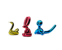 Thumbnail of Jeff Koons (B. 1955) Balloon Monkey (Blue), Balloon Rabbit (Red), and Balloon Swan (Yellow) (Three Works) image 2