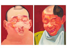 Thumbnail of Yang Shaobin (B. 1963) Police Series No. 36 & 56 (Two Works) image 1