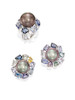 Thumbnail of CULTURED PEARL, GEM-SET AND DIAMOND RING AND EARRING SET image 1