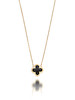 Thumbnail of VAN CLEEF & ARPELS ONYX 'PURE ALHAMBRA' PENDANT NECKLACE image 1