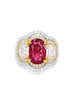 Thumbnail of RUBY AND DIAMOND RING image 1