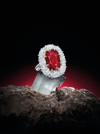 IMPORTANT RUBY AND DIAMOND RING image 15