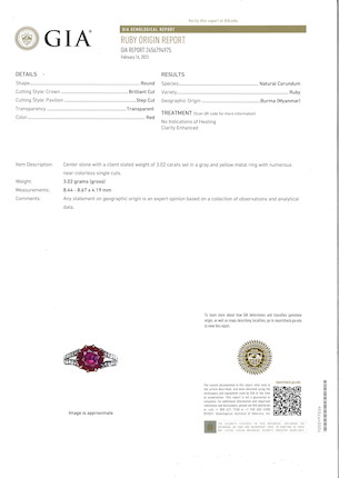 RUBY AND DIAMOND RING image 4