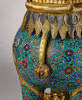 Thumbnail of A HIGHLY IMPORTANT AND EXCEEDINGLY RARE IMPERIAL CLOISONNÉ ENAMEL INCENSE BURNER, LUDUAN Incised Qianlong six-character mark and of the period image 6