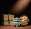 Thumbnail of A CELADON-GLAZED LOBED INCENSE BURNER Song Dynasty image 2