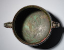 Thumbnail of A RARE GOLD AND SILVER-INLAID BRONZE VESSEL, GUI  Song/Ming Dynasty image 3