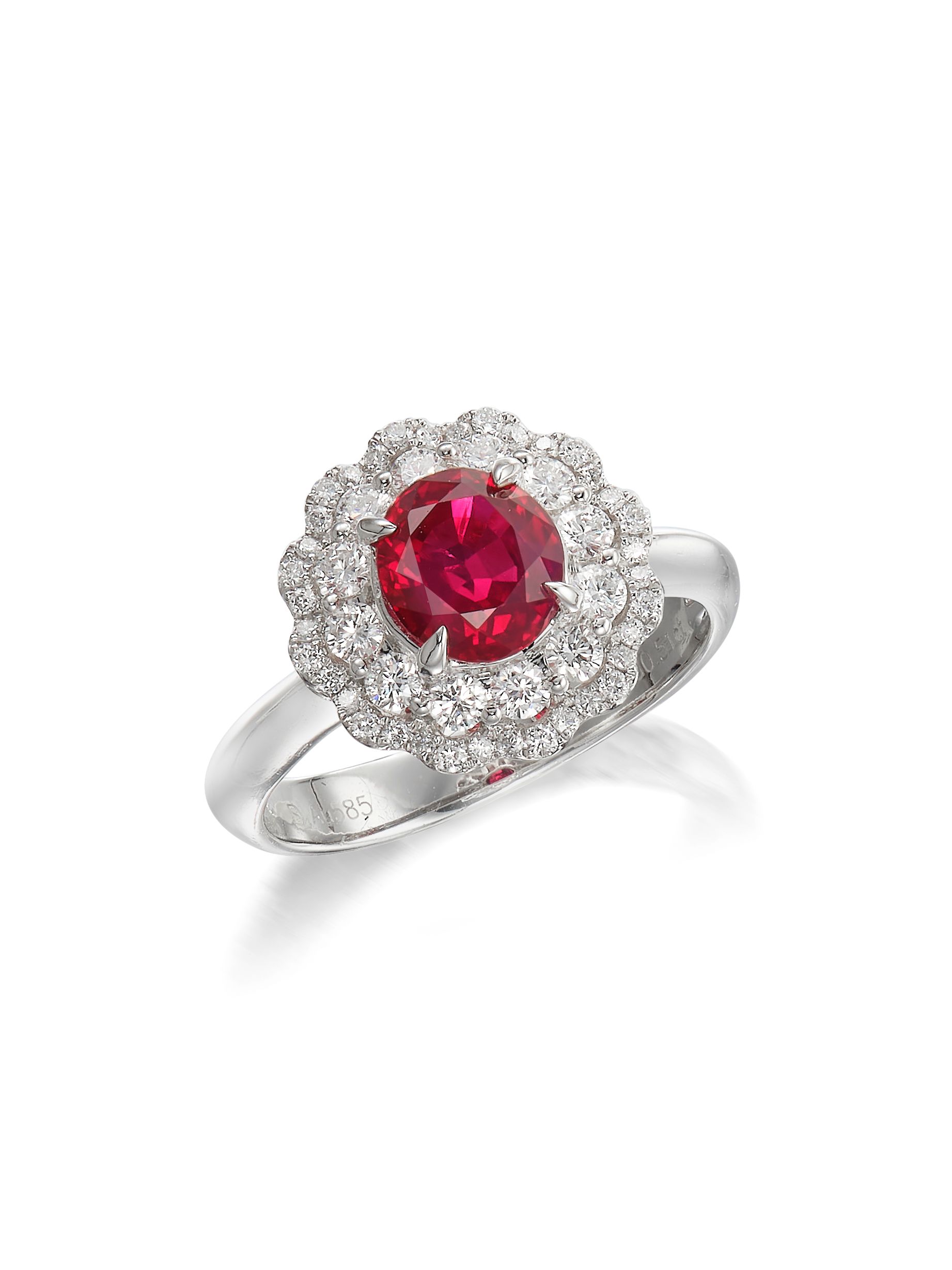 RUBY AND DIAMOND RING