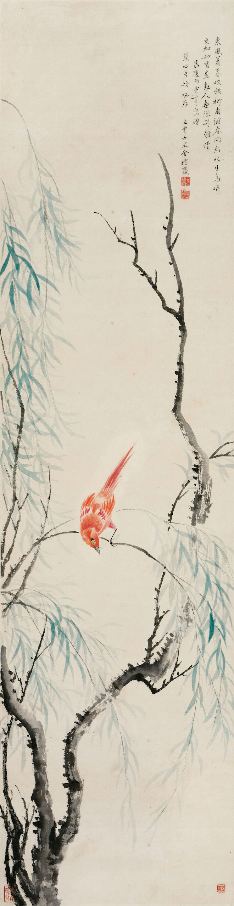 Bird on Willow Tree, 1806