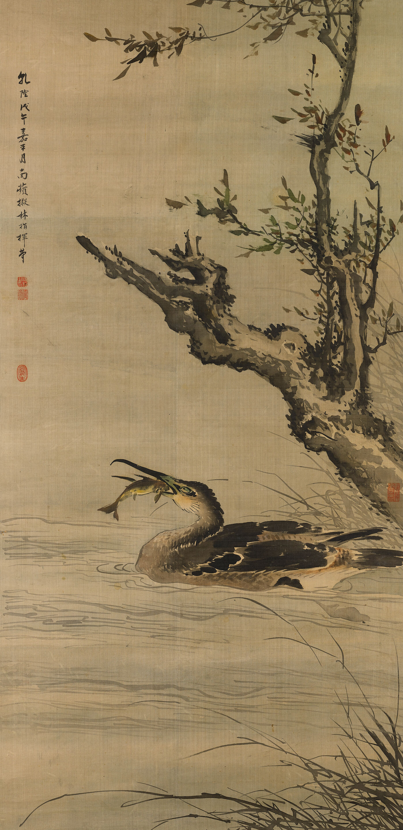 Cormorant Fishing, 1739