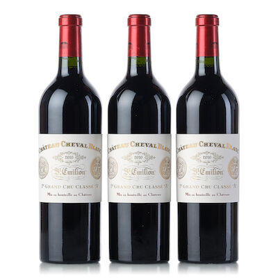 Château Cheval Blanc, 2010 (3x 750ml)